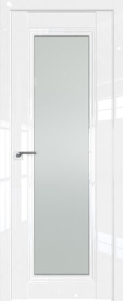 Фото двери Профильдорс (Profildors) 2.101L цвет-Белый люкс стекло-Матовое молдинг-