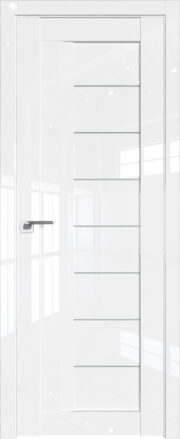 Фото двери Профильдорс (Profildors) 17L цвет Белый люкс стекло Матовое