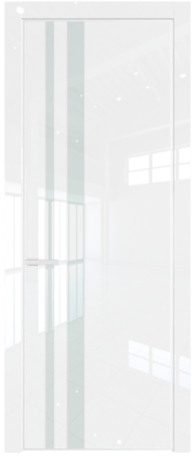 Фото двери Профильдорс (Profildors) 20LA цвет - Белый люкс стекло - Lacobel Белый лак - профиль Белый матовый RAL9003