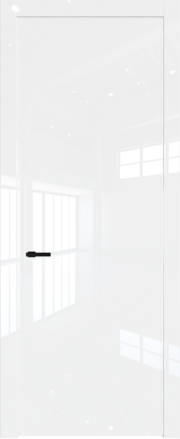 Фото двери Профильдорс (Profildors) 1LW цвет - Белый люкс стекло -  - молдинг -  вставка -