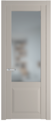 Фото двери Профильдорс (Profildors) 1.2.2 PD цвет - Сэнд стекло - Матовое